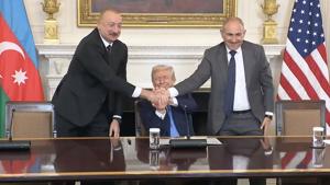 President Trump hosts Armenia, Azerbaijan for peace treaty signing President Trump hosts Armenia, Azerbaijan for peace treaty signing