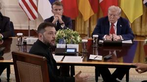 Trump holds high-stakes peace talks with Zelenskyy, European leaders