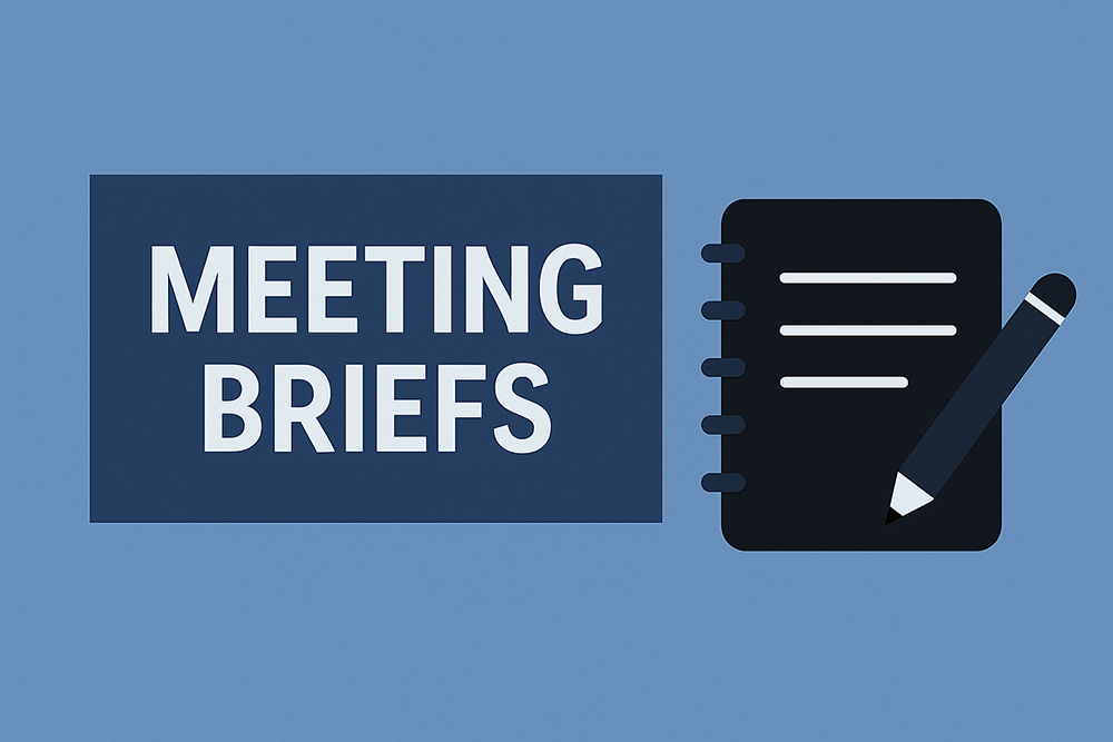 Meeting-Briefs Meeting-Briefs